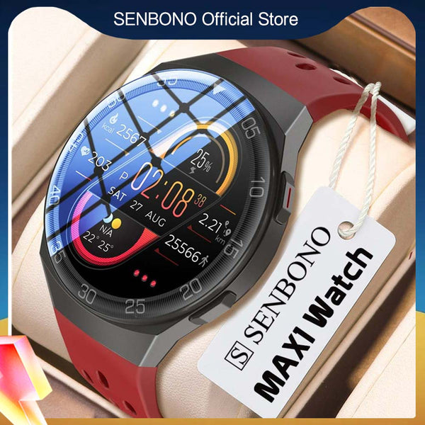 SENBONO MAX1 Smart watch Men ip68 Waterproof 24 Sports Mode Fitness Tracker Women Smartwatch for IOS Android Huawei Xiaomi