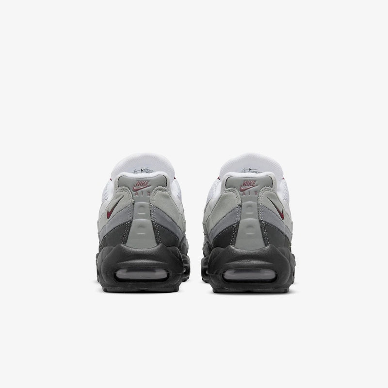 Original Nike Air Max 95 &#39;Dark Beetroot&#39; Male Gray Sneaker DQ9001-001