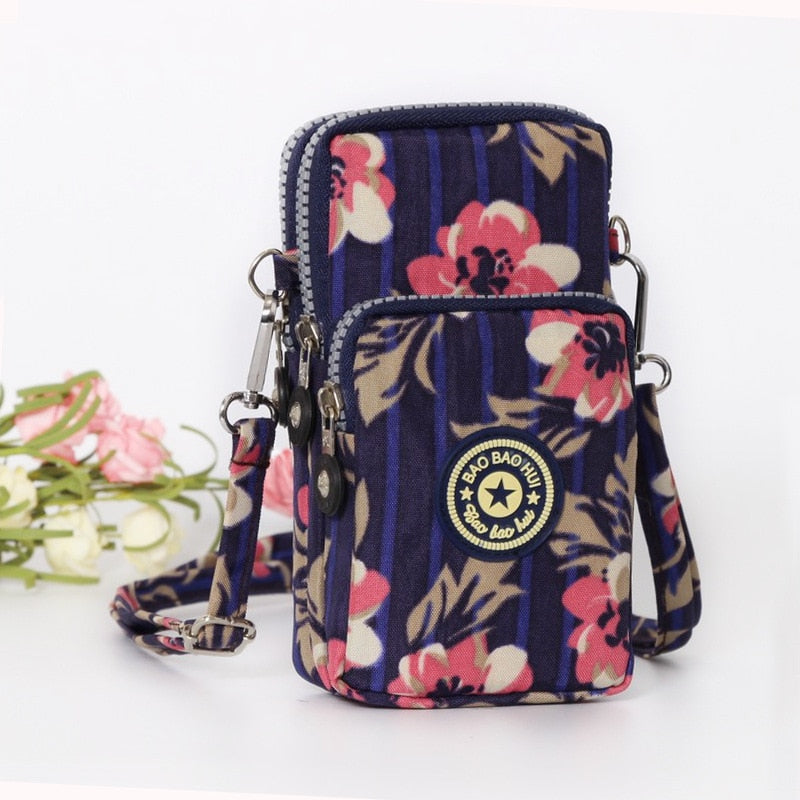 Small Shoulder Bags Nylon Women Mobile Phone Bags Mini Female Messenger Purse Lady Wallet New 2022 CrossBody Bag bolso mujer