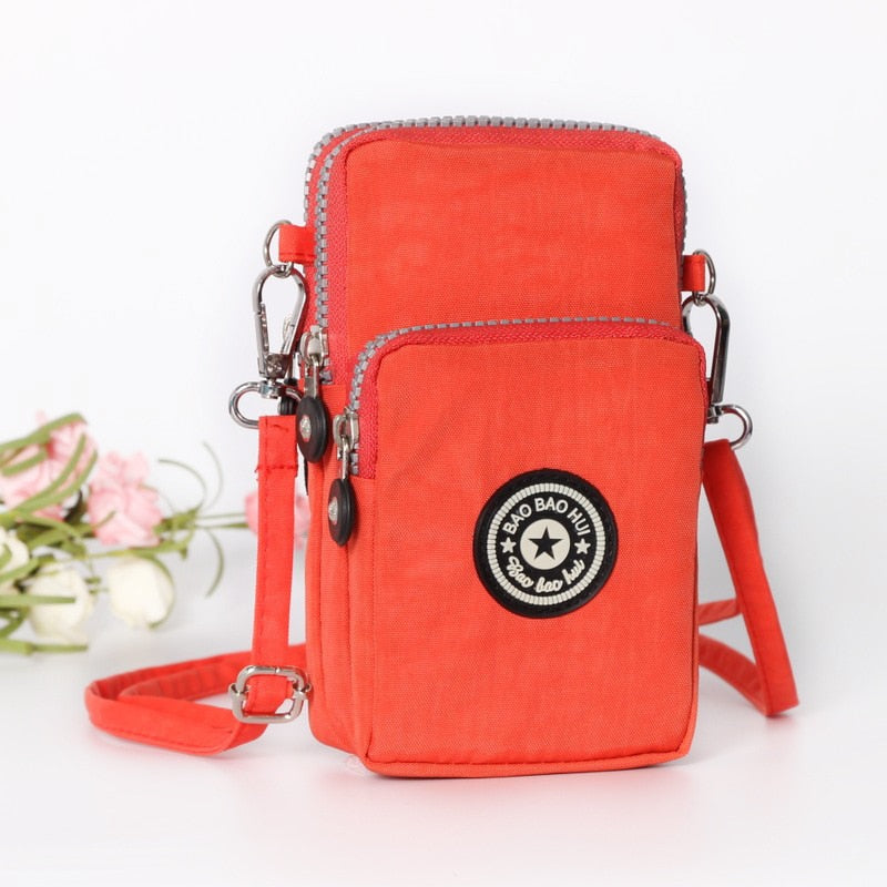 Small Shoulder Bags Nylon Women Mobile Phone Bags Mini Female Messenger Purse Lady Wallet New 2022 CrossBody Bag bolso mujer