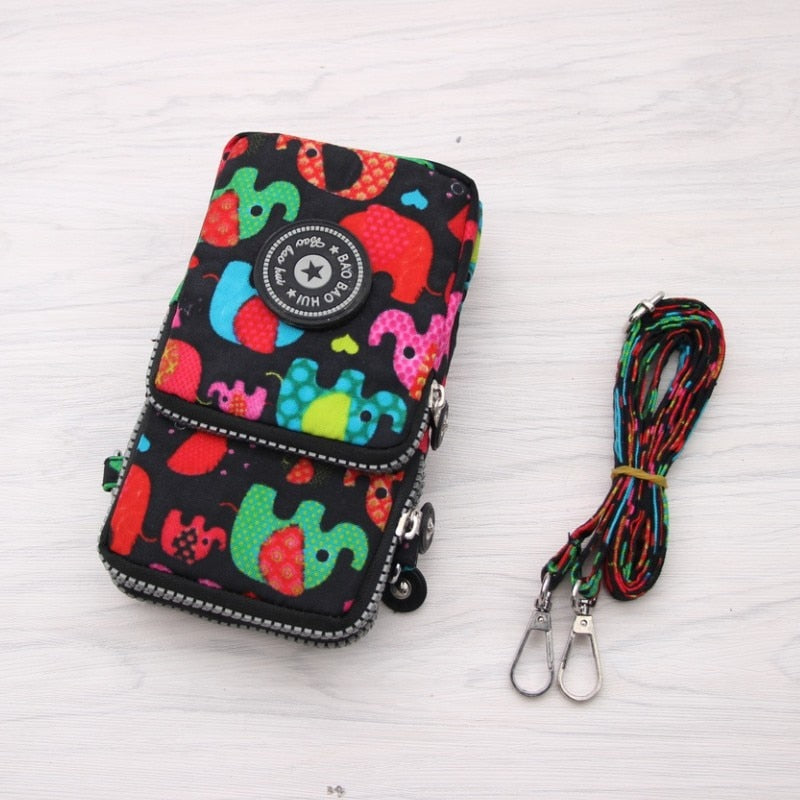 Small Shoulder Bags Nylon Women Mobile Phone Bags Mini Female Messenger Purse Lady Wallet New 2022 CrossBody Bag bolso mujer