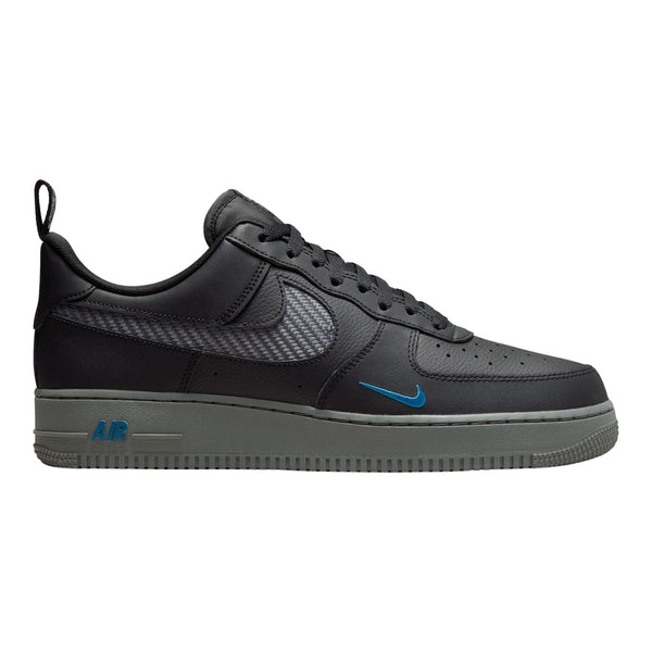 Original Nike Air Force 1 &#39;LV8 &quot;Cut-Out Swoosh&quot; Male Sports Shoes-Black DR0155-002