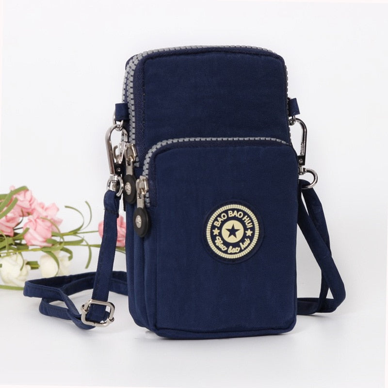 Small Shoulder Bags Nylon Women Mobile Phone Bags Mini Female Messenger Purse Lady Wallet New 2022 CrossBody Bag bolso mujer