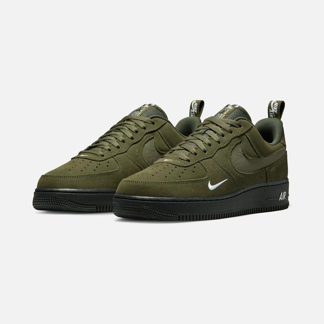 Original Nike Air Force 1 &#39;LV8 &#39;&#39;Reflective Multi Swoosh&#39;&#39; Male Green Sport Shoes DZ4514-300 Nike Sneaker