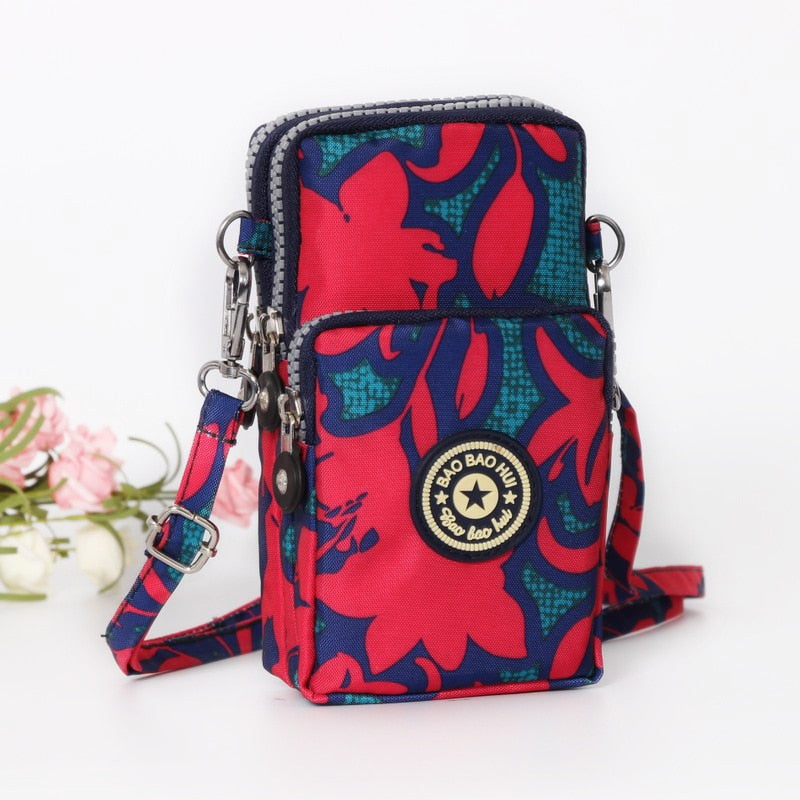 Small Shoulder Bags Nylon Women Mobile Phone Bags Mini Female Messenger Purse Lady Wallet New 2022 CrossBody Bag bolso mujer