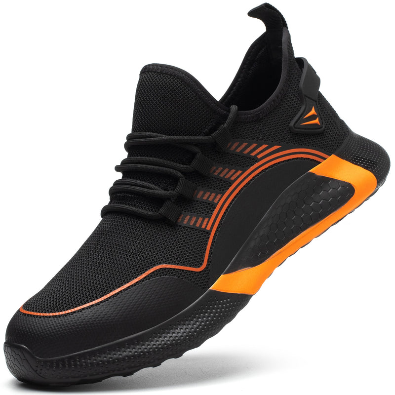 2022 Lightweight Work Safety Shoes For Man Breathable Sports Safety Shoes Work Boots S3 Anti-Smashing Anti-iercing