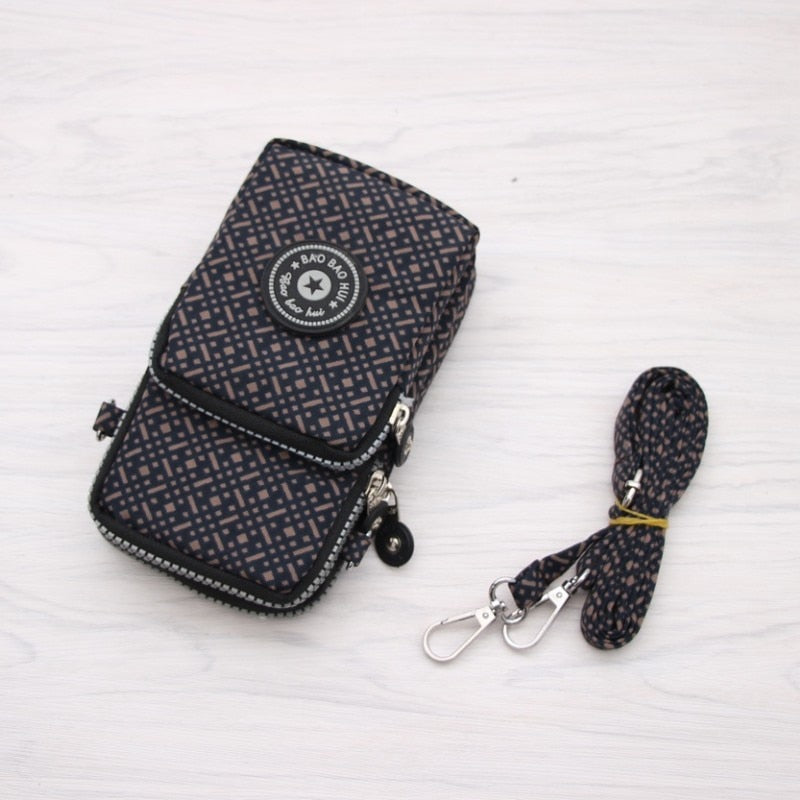 Small Shoulder Bags Nylon Women Mobile Phone Bags Mini Female Messenger Purse Lady Wallet New 2022 CrossBody Bag bolso mujer