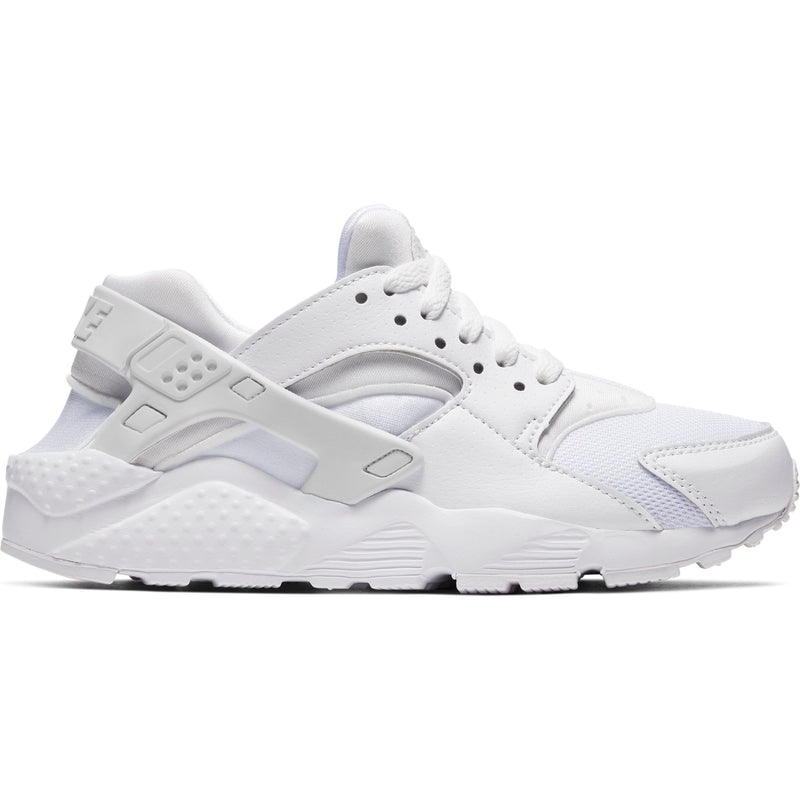 Original Nike Huarache Run (GS) Sports Shoes-White 654275-110 Women Shoes