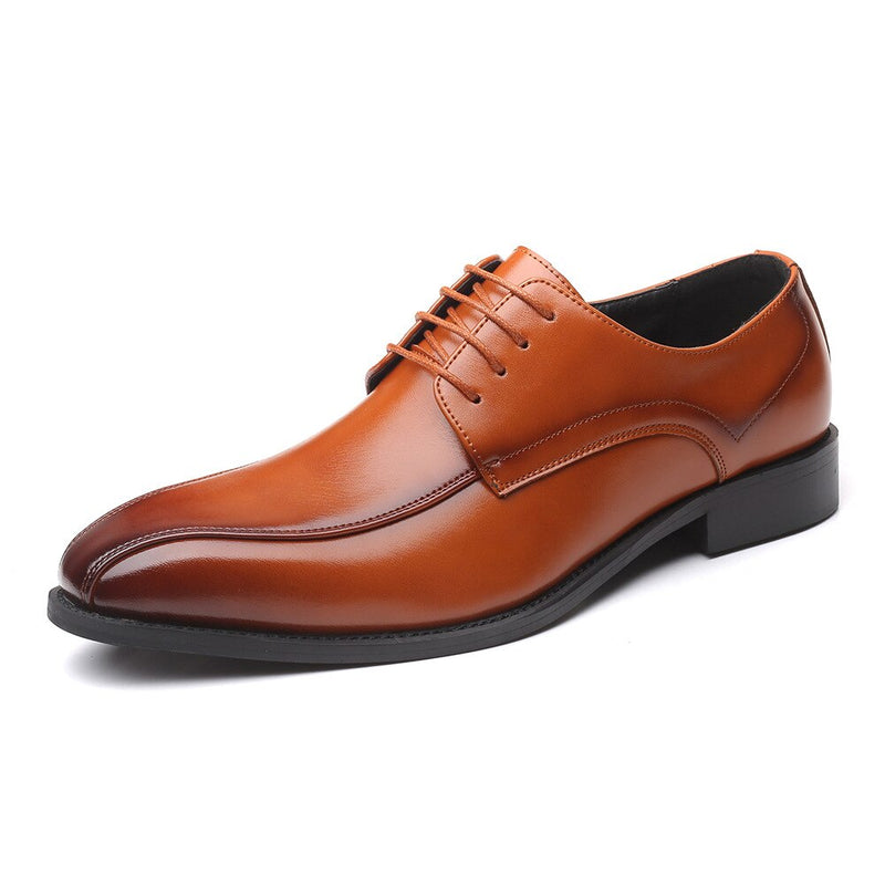 New Men'S Leather Shoes Man Dress Luxury Brand Elegant Design Business Formal Shoes Men Plus Size 11 Wedding Party rf56