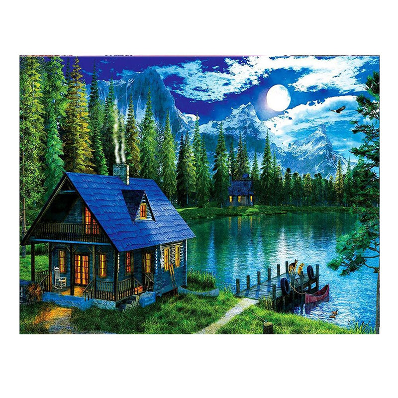 Landscape waterfall 5D diamond painting new product rhinestone embroidery diamond mosaic complete design cross stitch home decor