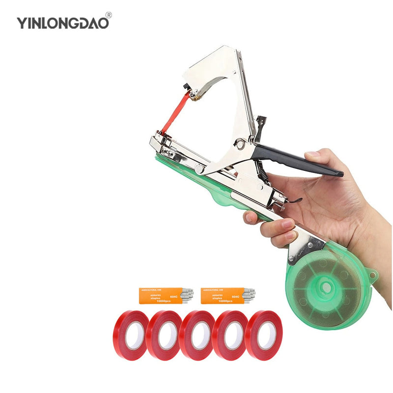 Garden Tools Garter Plants Branch Hand Tying Binding Machine Minced Vegetable Tapetool Tapener Tapes Home