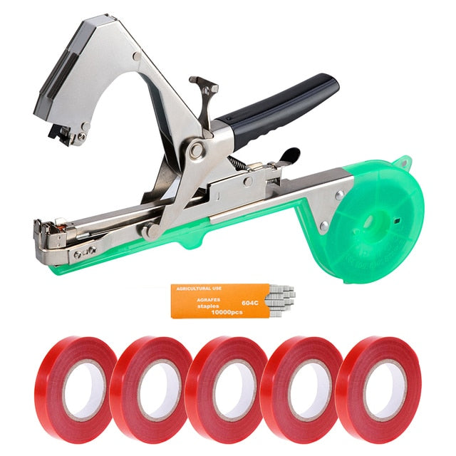 Garden Tools Garter Plants Branch Hand Tying Binding Machine Minced Vegetable Tapetool Tapener Tapes Home