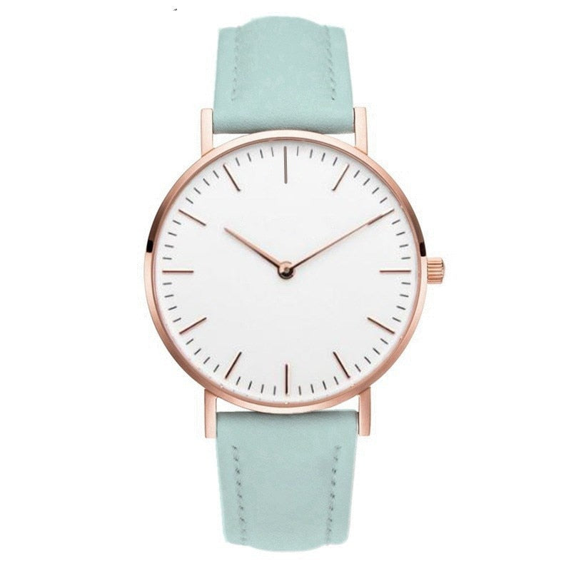 Luxury Rose Gold Watch Women Bracelet Watches Top Brand Ladies Casual Quartz Watch Steel Women&