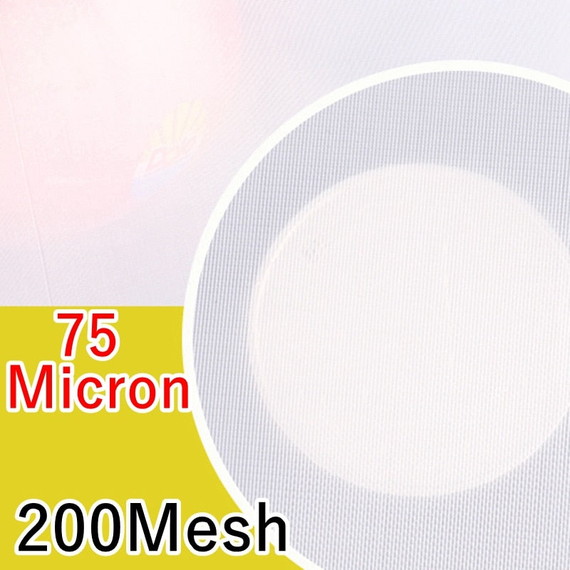 20-500 Mesh Food Grade Nylon Filter Mesh Micron Kitchen Oil Food Water Filter Net Fabric Cloth Precisely Wine Beer Brew Colander