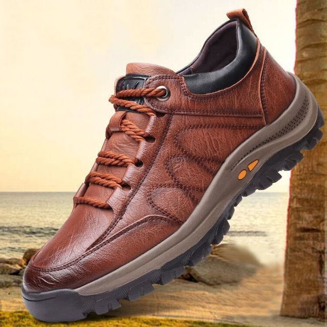 Winter Shoes for Men 2022 Pu Leather Warm Thick Sole Shoe Safety Wear-Resistant Outdoor Sports Men Casual Shoe Zapatillas Hombre