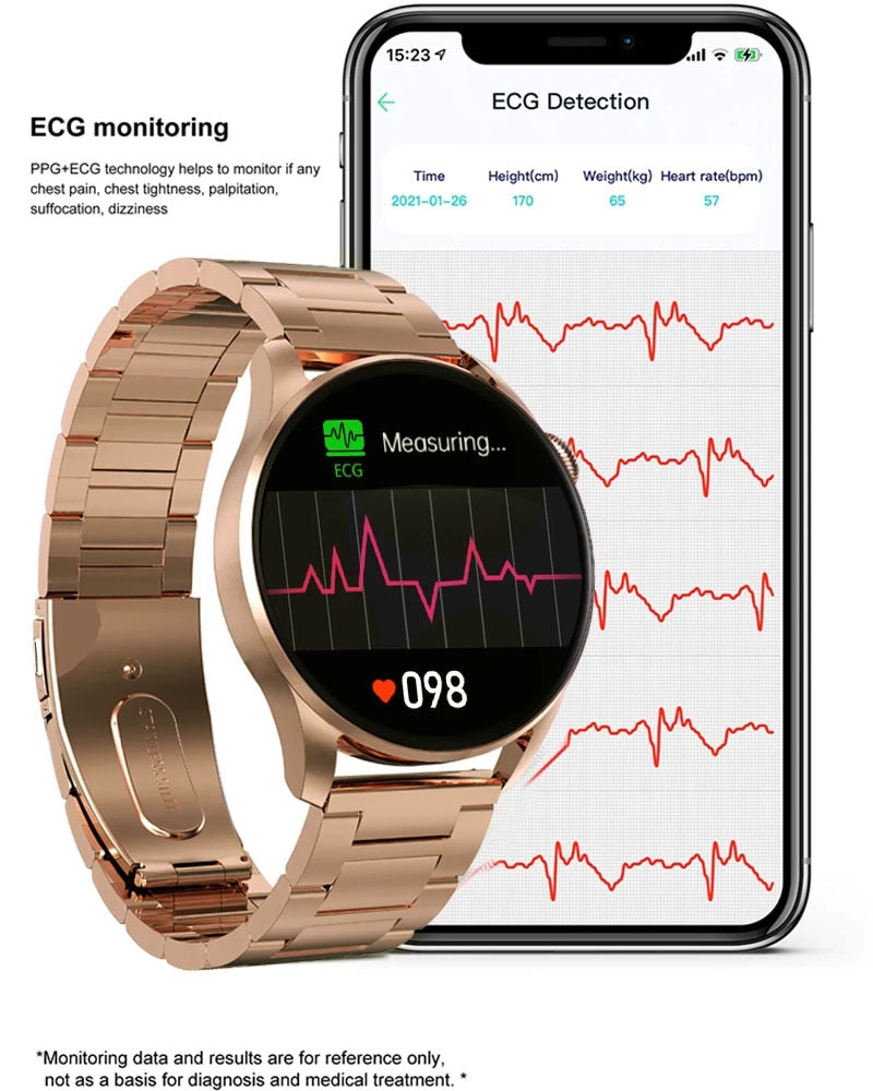 2022 New NFC Smart Watches Men Sport GPS Movement Track Fashion Women Bluetooth Call Custom Dial ECG Smartwatch For Android IOS