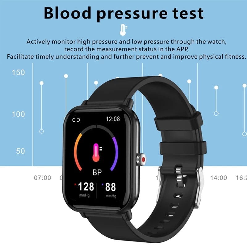 LIGE 2022 New Custom Watch Face Sport Smart Watch Men IP68 Waterproof Heart Rate Blood pressure Women Smartwatch For Android IOS