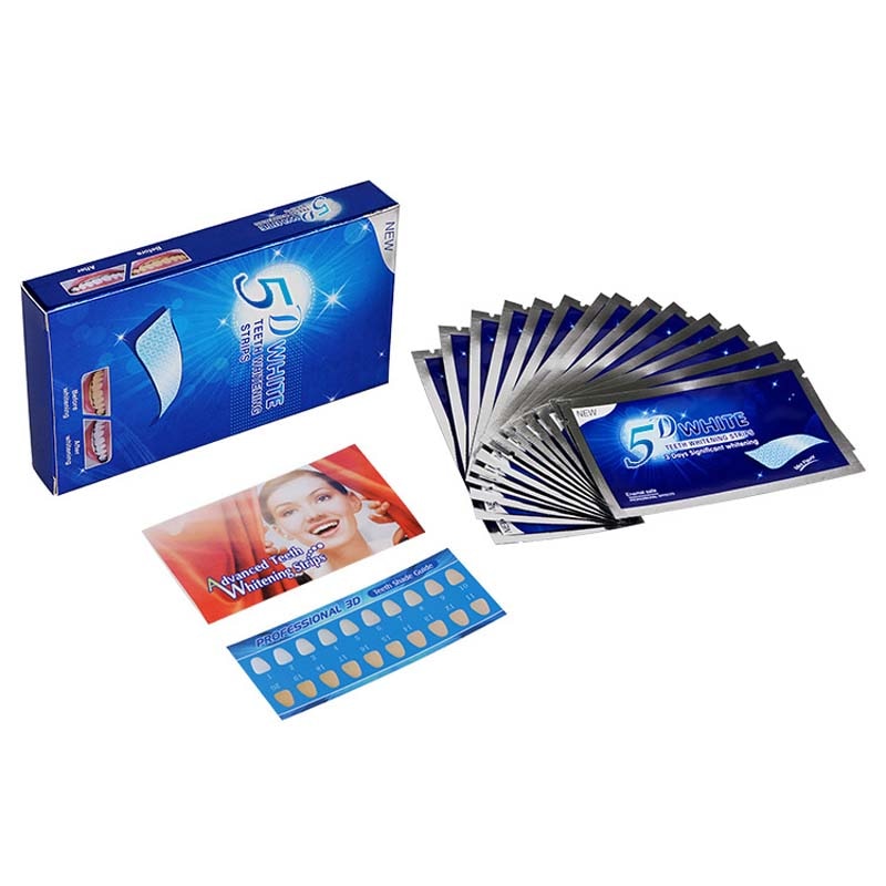 5d Gel Tooth Whitening Kit White Teeth  Strips Oral Care Kit False Teeth  Strip Dental Veneers Whitening Gel Dropshipping