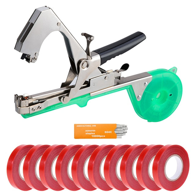 Garden Tools Garter Plants Branch Hand Tying Binding Machine Minced Vegetable Tapetool Tapener Tapes Home