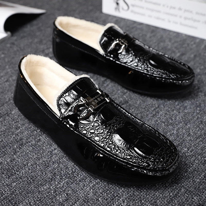 New Men Casual Shoes Suede Shoes Men Loafers Shoes Flats Men Driving Shoes Soft Moccasins Footwear Slip-On Walking Shoes Loafers