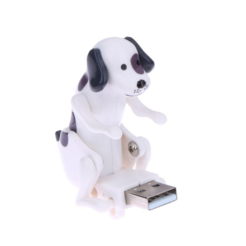 Portable Funny Cute Pet USB Humping Spot Dog Toy Christmas Gift for Kids Favor USB Gadget 60x30x60mm for Computer Notebook PC