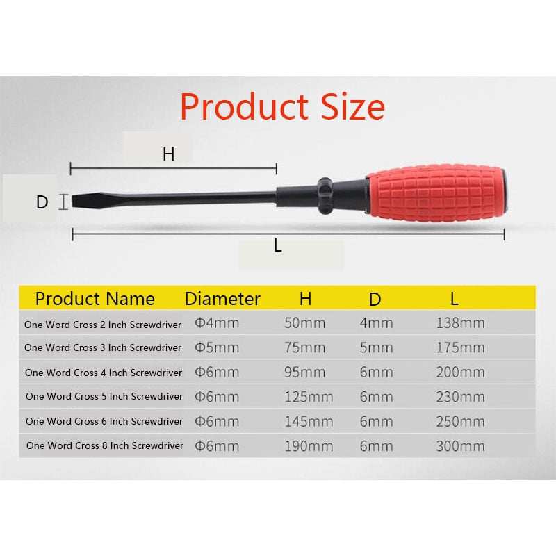 Cross / Straight Screwdriver Multi-Functional Household Phillips Screwdriver 2-in-1 Bolt Driver Adjustable Length Screw Drive
