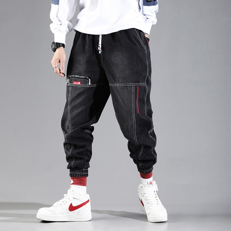 2022 New Streetwear Hip Hop Cargo Pants Men&