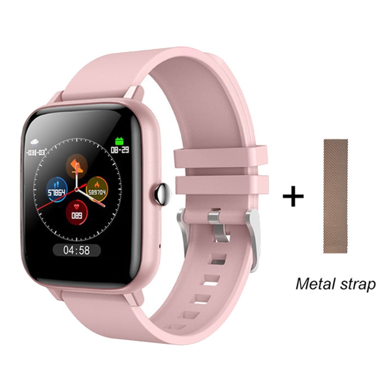 2022 Smart Watch Men Women Heart Rate Fitness Tracker Bracelet Watch Bluetooth Call Waterproof Sport Smartwatch For Android IOS