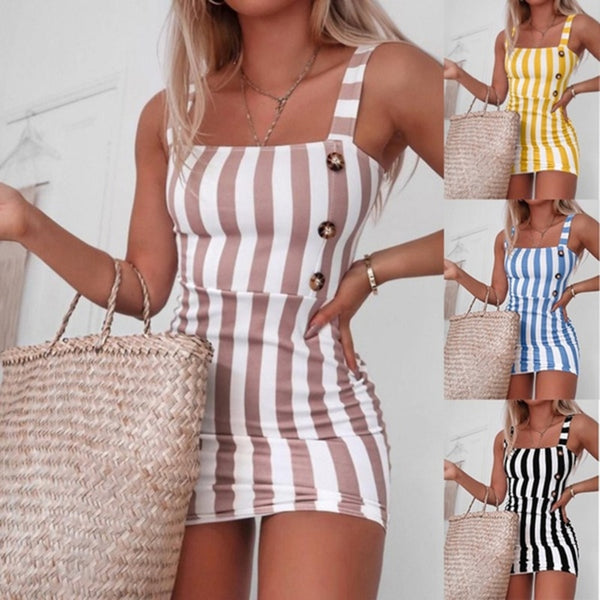 Casual Female Sundress Women Summer Dress 2021 Sexy Mini Dress Ladies Vintage Vestidos Backless Straps Plus Size Dresses