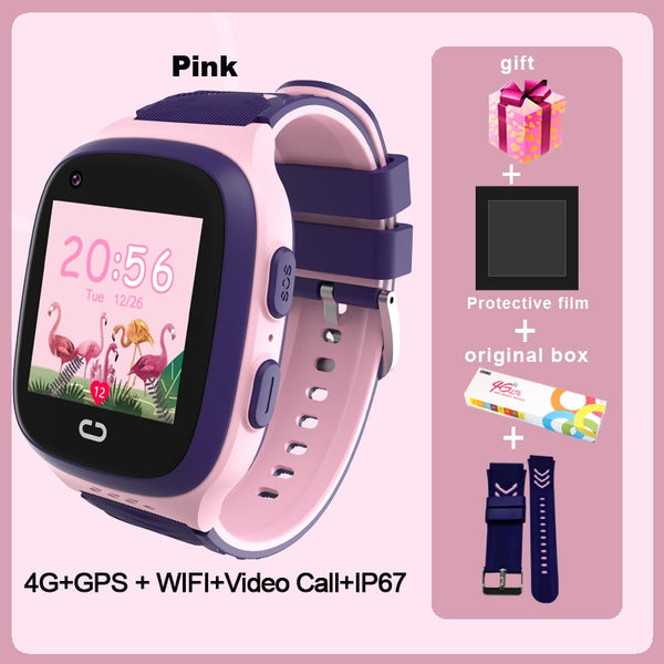 LT31 4G Kids Smart Watch WIFI GPS Tracker Baby Phone Watch SOS HD Video Call Touch Screen IP67 Waterproof children&#39;s Smartwatch
