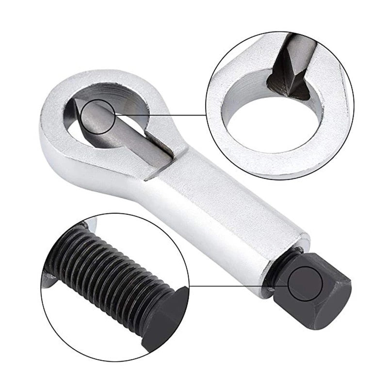 12-16MM Heavy-Duty Nuts Splitter Tools Set Nut Breaker Tool Durable Portable Manual Remover Extractor Hand Splitting Tool