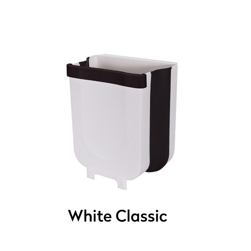 Kitchen Trash Bin Adjustable Width and Angle Folding Trash  Recycle Car Kitchen Dustbin  Rubbish Bin  Kitchen Trash Can cocina