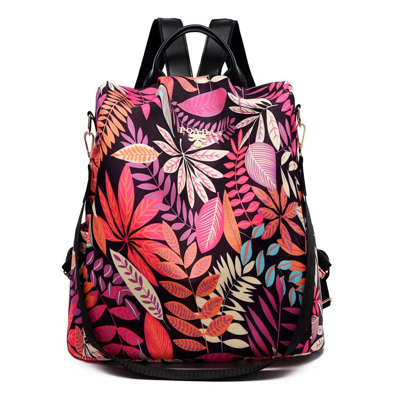 Fashion Backpack Women Oxford Cloth Shoulder Bags School Bags for Teenage Girls Light Ladies Travel Backpack Mochila Feminina