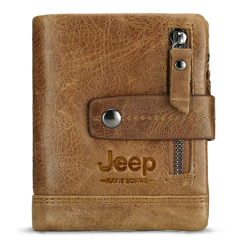 Top Sale 100% Genuine Leather Men Wallet Coin Purse Small Card Holder PORTFOLIO Portomonee Male Walet Pocket Coffee Money