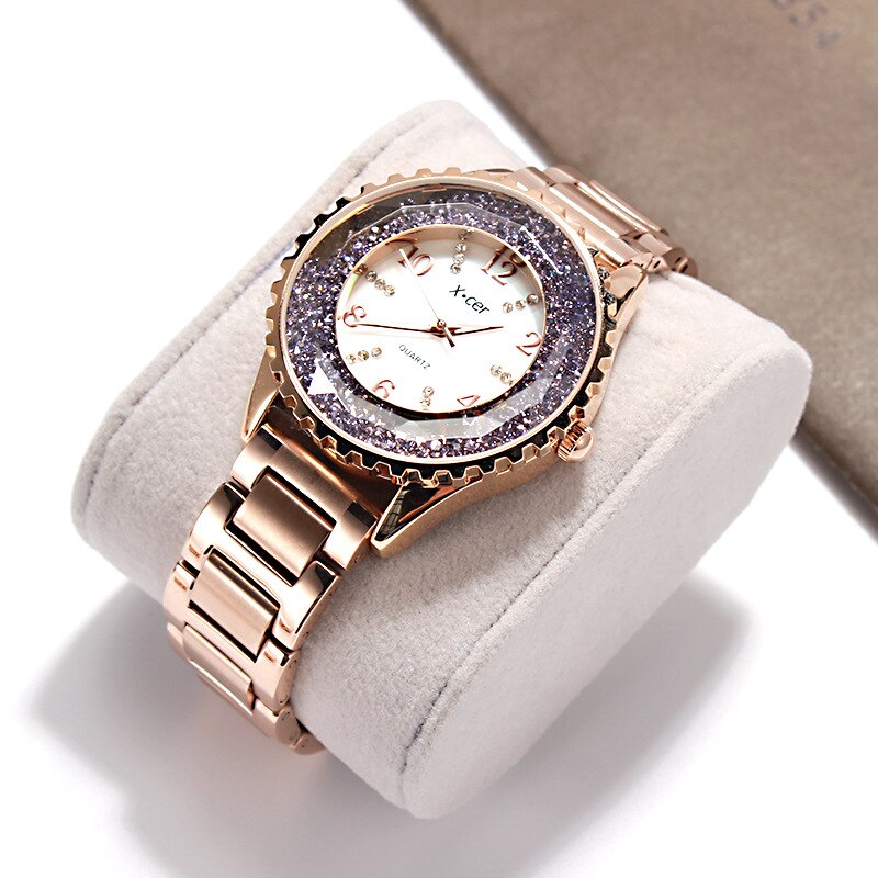 Women Watches Women Fashion 2020 Ladies Watch Luxury Brand Lady Quartz Wristwatches Quicksand Rose Gold Clock Female Wristwatch