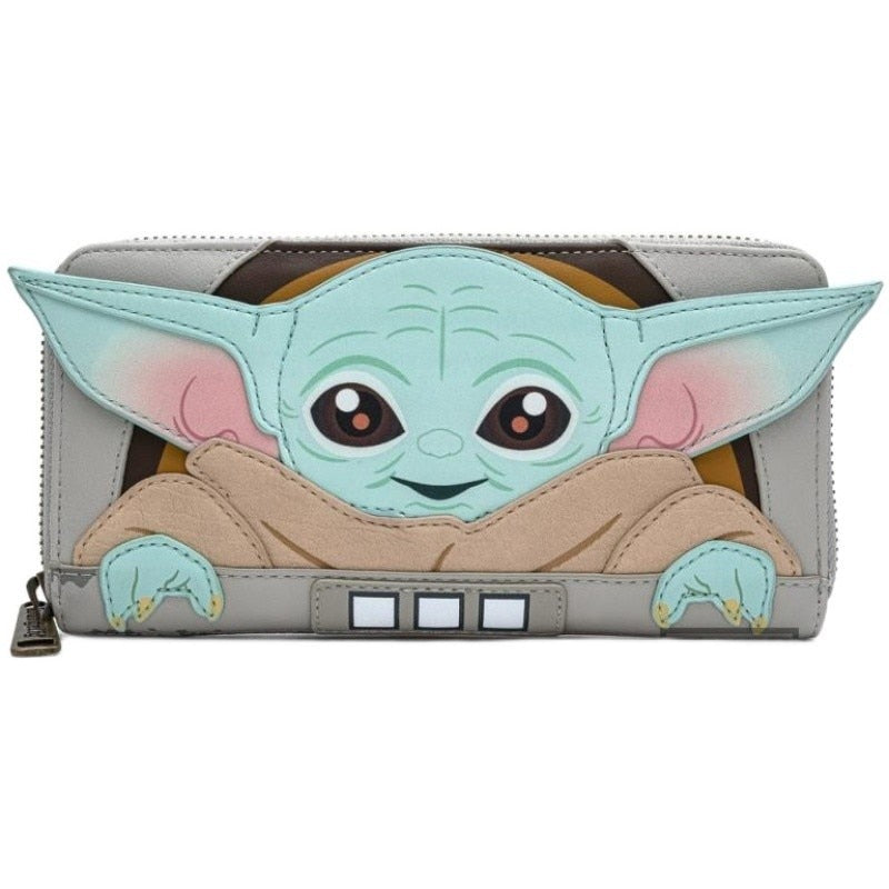 Disney PU Leather Stitch Women Backpack Loki Baby Yoda Lady Bags Toy Story 3 Alien Children Schoolbag Brand Handbag For Girls