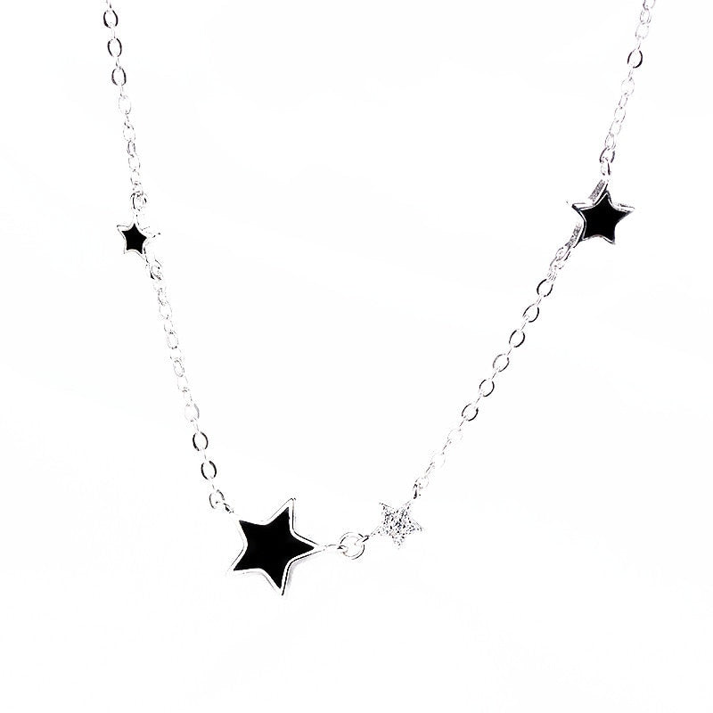 Fashion Link Chain Star Charm Necklaces &amp; Pendants For Women Wedding Party Jewelry Chokers dz868