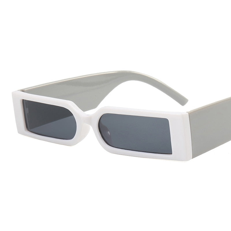 Rectangle Fashion Sunglasses Man Hip Hop Vintage Designer Black Shades Sun Glasses Small Frame Personality Oculos De Sol
