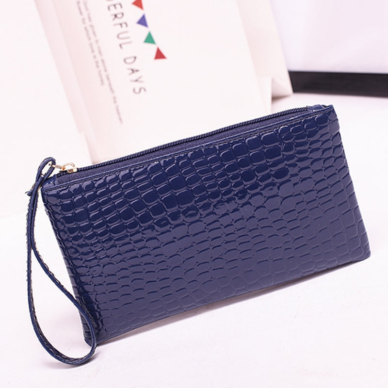 Women Wallets Fashion Lady Wristlet Handbags Long Money Bag Zipper Coin Purse Cards ID Holder Clutch Woman Wallet PU Leather