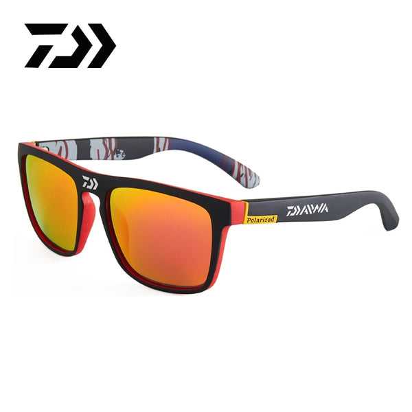 DAIWA 2020 Polarized Sunglasses Men&#39;s Driving Shades Male Sun Glasses Camping Hiking Fishing Classic Sun Glasses UV400 Eyewear