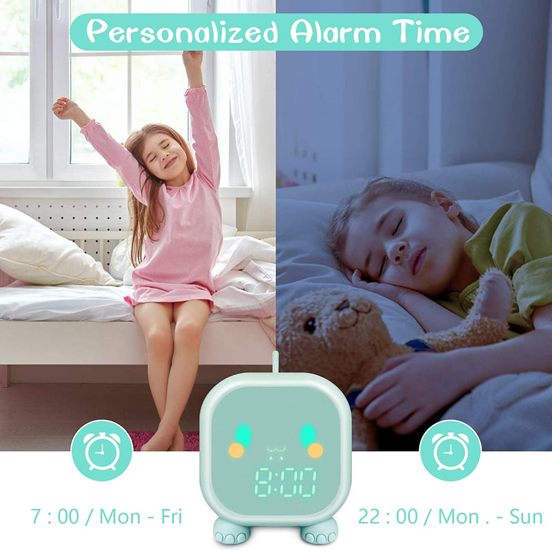 Kids Alarm Clock Cute Dinosaur Digital Alarm Clock For Kids Bedside Clock Children Sleep Trainier Wake Up Night Light Relojes