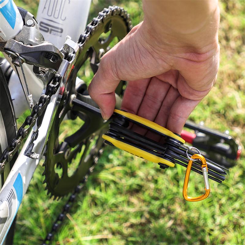 WEST BIKING Multifunction Bicycle Repair Tools Kit Steel Allen Wrench Screwdriver Cycling MTB Mountain Bike Maintenance Tools