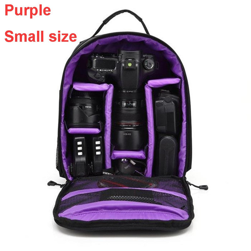 Multi-functional Camera Backpack Video Digital DSLR Bag Waterproof Outdoor Camera Photo Bag Case for Nikon/ for Canon/DSLR