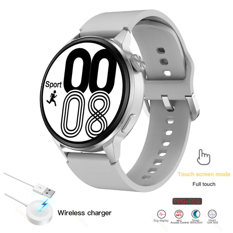 2022 New NFC Smart Watches Men Sport GPS Movement Track Fashion Women Bluetooth Call Custom Dial ECG Smartwatch For Android IOS