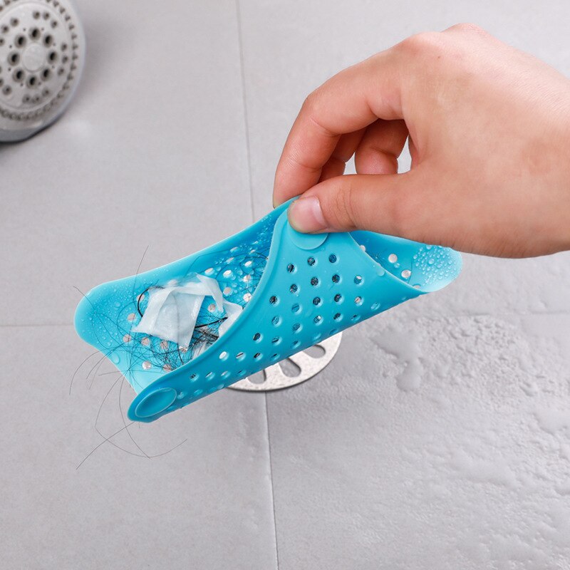 Kitchen Bath Sink Strainer Sink Filter Shower Drain Hair Catcher Stopper Shower Sink Strainer Drain Plug Household Accessories