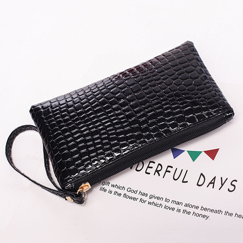 Women Wallets Fashion Lady Wristlet Handbags Long Money Bag Zipper Coin Purse Cards ID Holder Clutch Woman Wallet PU Leather