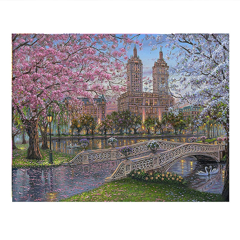 Landscape waterfall 5D diamond painting new product rhinestone embroidery diamond mosaic complete design cross stitch home decor