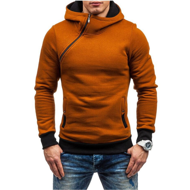 MRMT 2022 Brand Men&#39;s Hoodies Sweatshirts New Slim Pullover Men&#39;s Hoody Sweatshirt for Male Diagonal Zipper Man Hood Sweatshirt