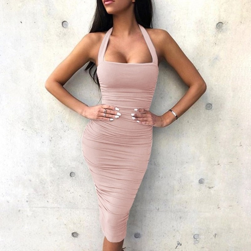 Bodycon Bandage Dress Women Vestidos Verano Summer Sexy Elegant White Black Yellow One Shoulder Mini Celebrity Party Dress