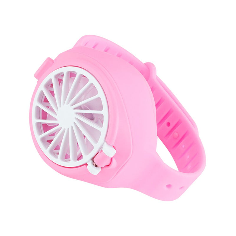 Children Mini USB Fan Gadgets Cool Portable Sports Fan USB Rechargeable Kids Watch Cooler for Kids Office Reading Travel Camping